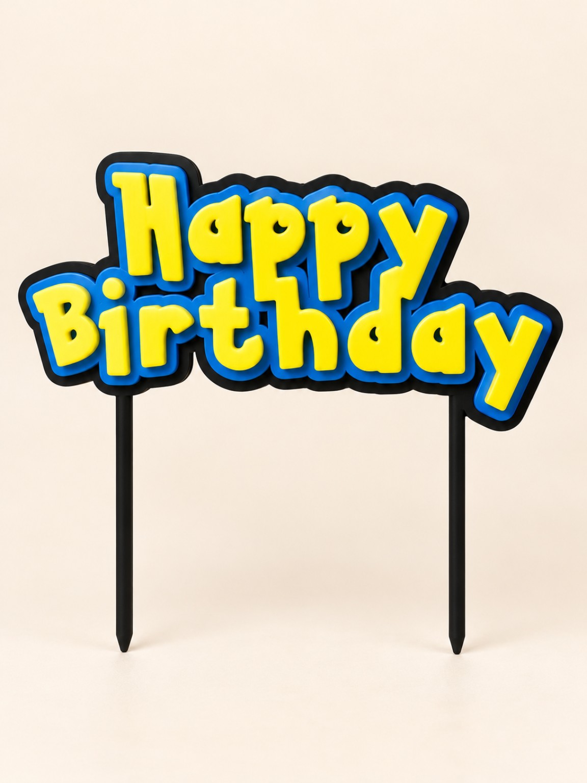 Barevný zápich Happy Birthday
